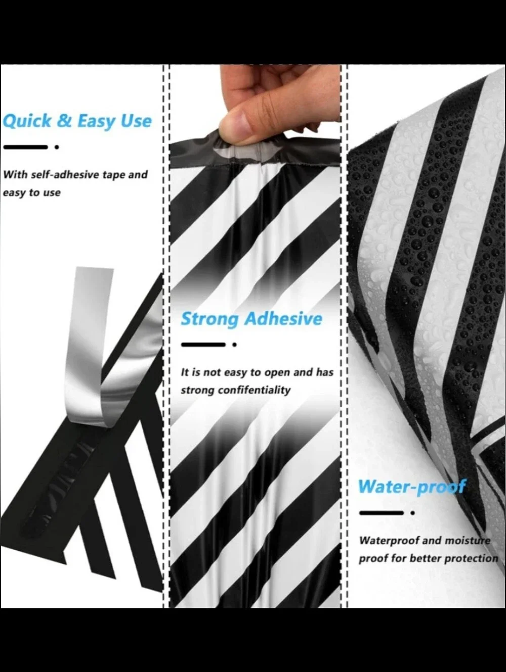 25ct, 6x9 POLY MAILERS